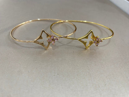 [Triumph Jewelry]Pink Diamond Bracelet