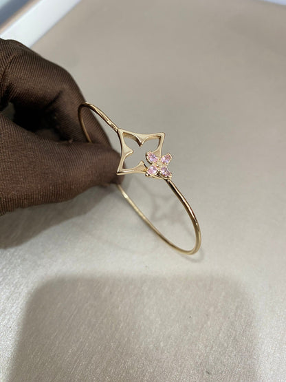 [Triumph Jewelry]Pink Diamond Bracelet