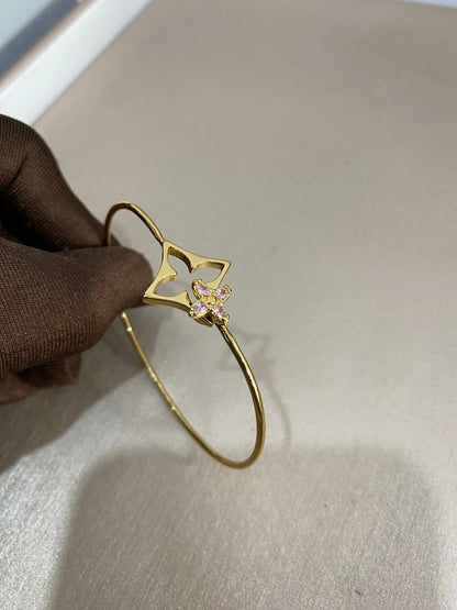 [Triumph Jewelry]Pink Diamond Bracelet