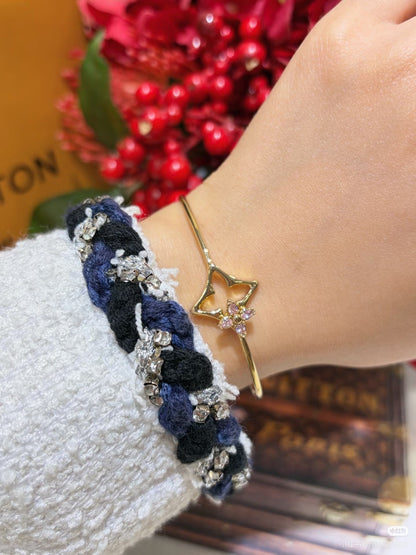[Triumph Jewelry]Pink Diamond Bracelet