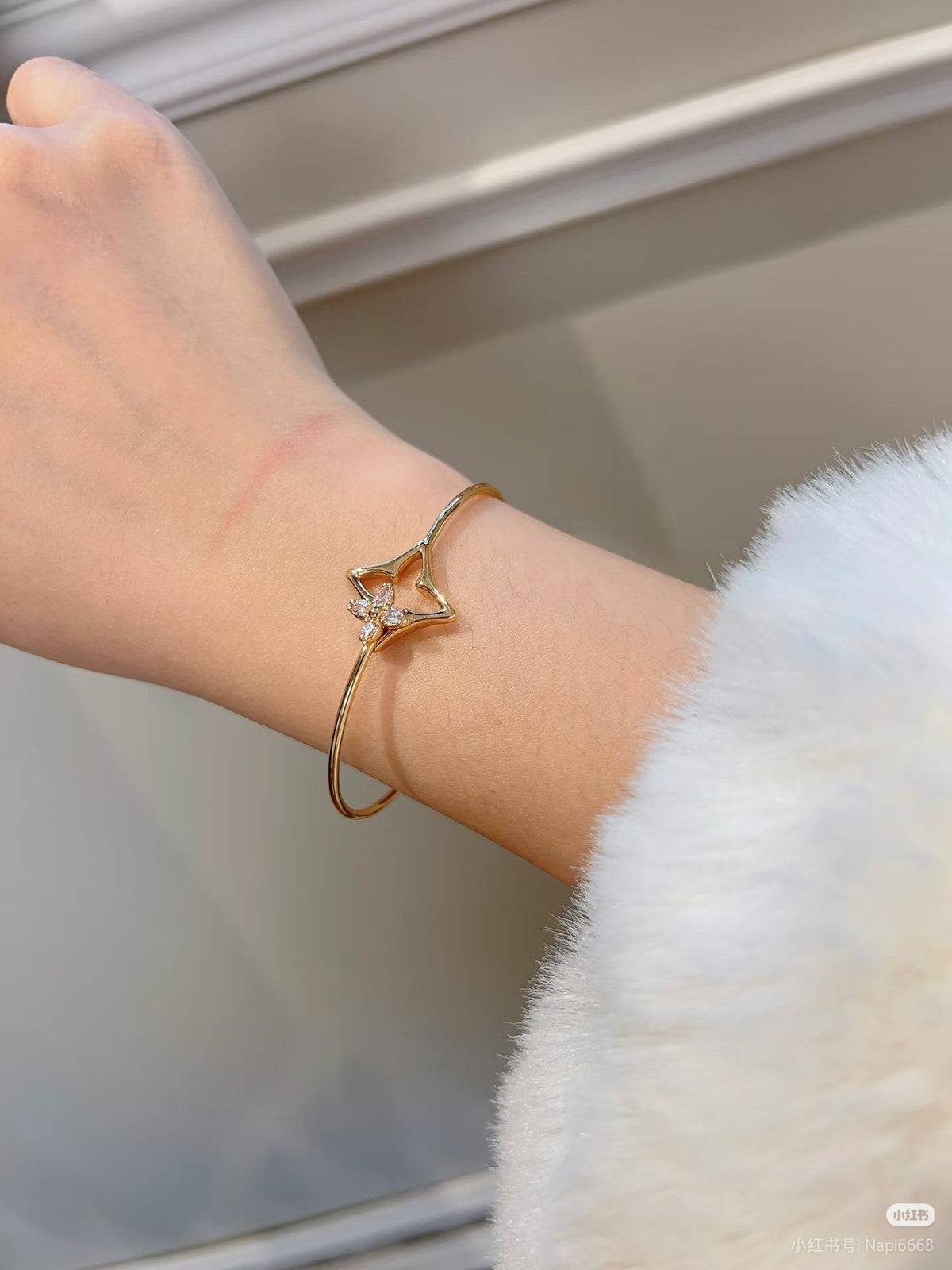 [Triumph Jewelry]Pink Diamond Bracelet