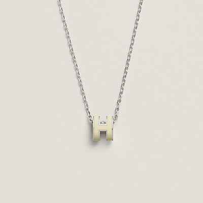 [Triumph Jewelry]HM CLIC YELLOW ENAMEL GOLD NECKLACE