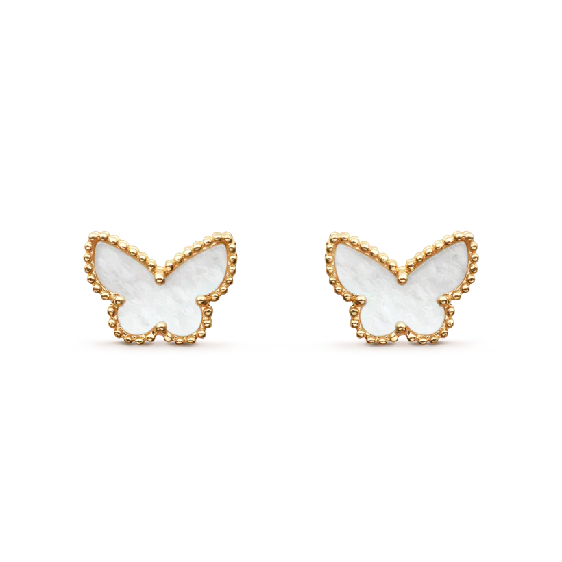 [Triumph Jewelry]SWEET BUTTERFLY MOP EARSTUDS