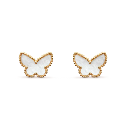 [Triumph Jewelry]SWEET BUTTERFLY MOP EARSTUDS