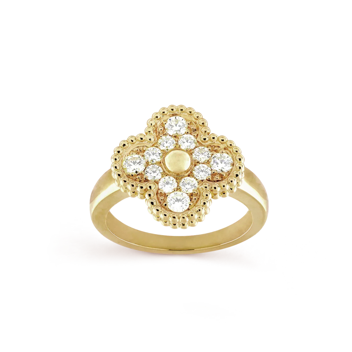 [Triumph Jewelry]CLOVER DIAMOND RING