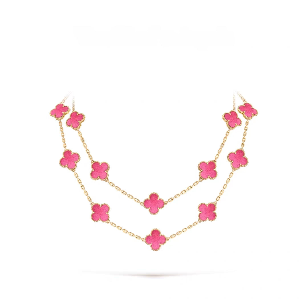 [Triumph Jewelry] 26 NEW PINK BUBBLE ENAMEL SET