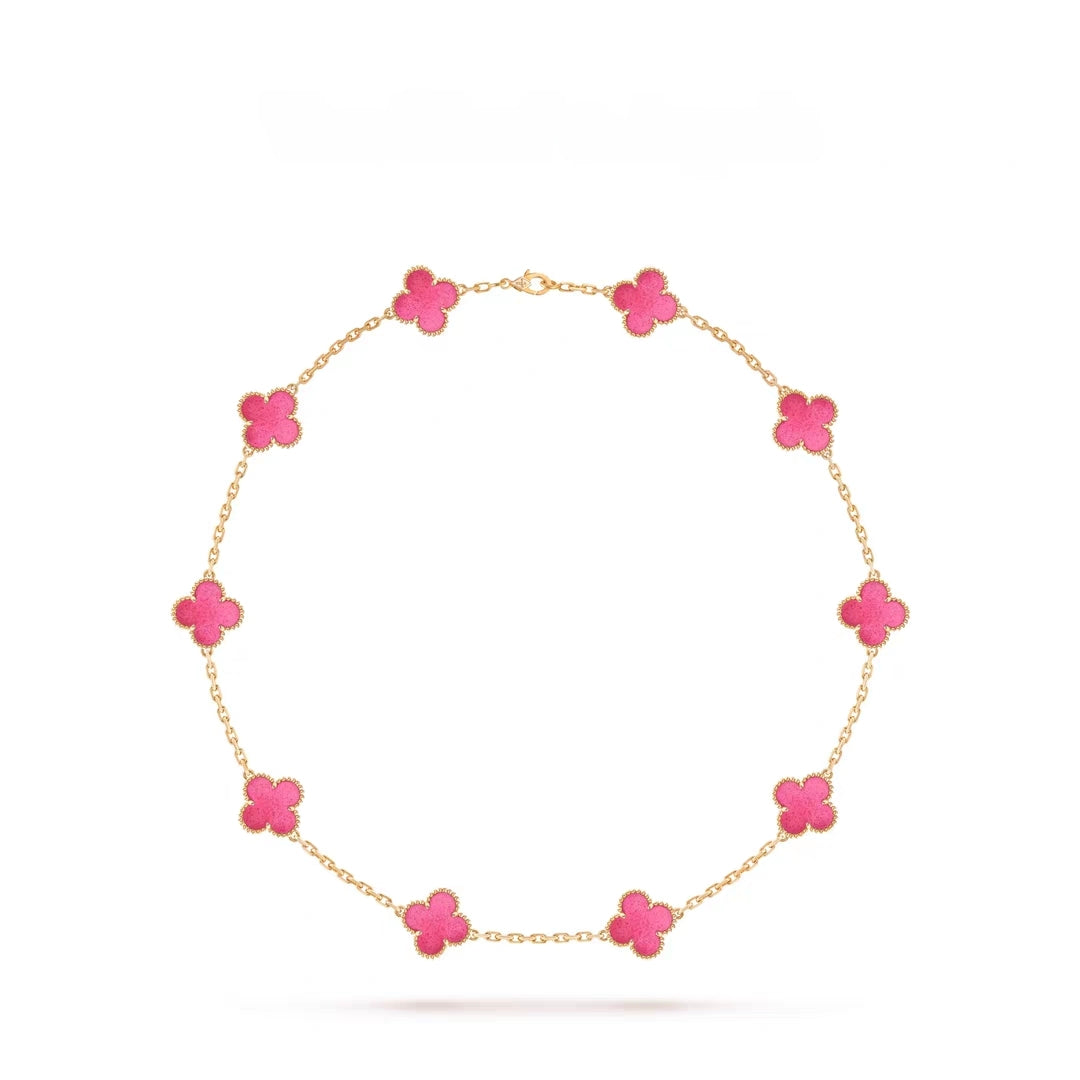 [Triumph Jewelry] 26 NEW PINK BUBBLE ENAMEL SET