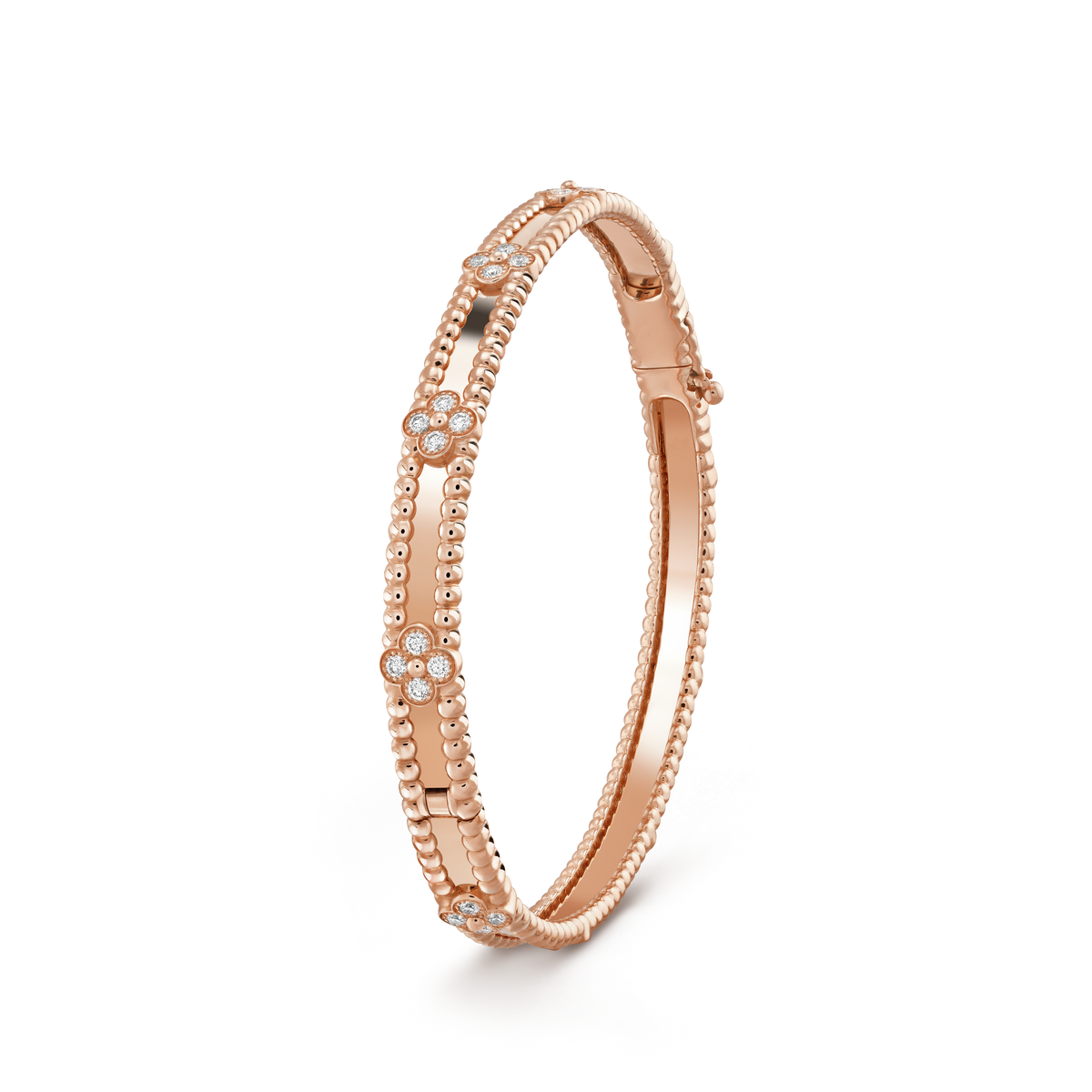 [Triumph Jewelry]CLOVER BRACELET 4MM DIAMONDS