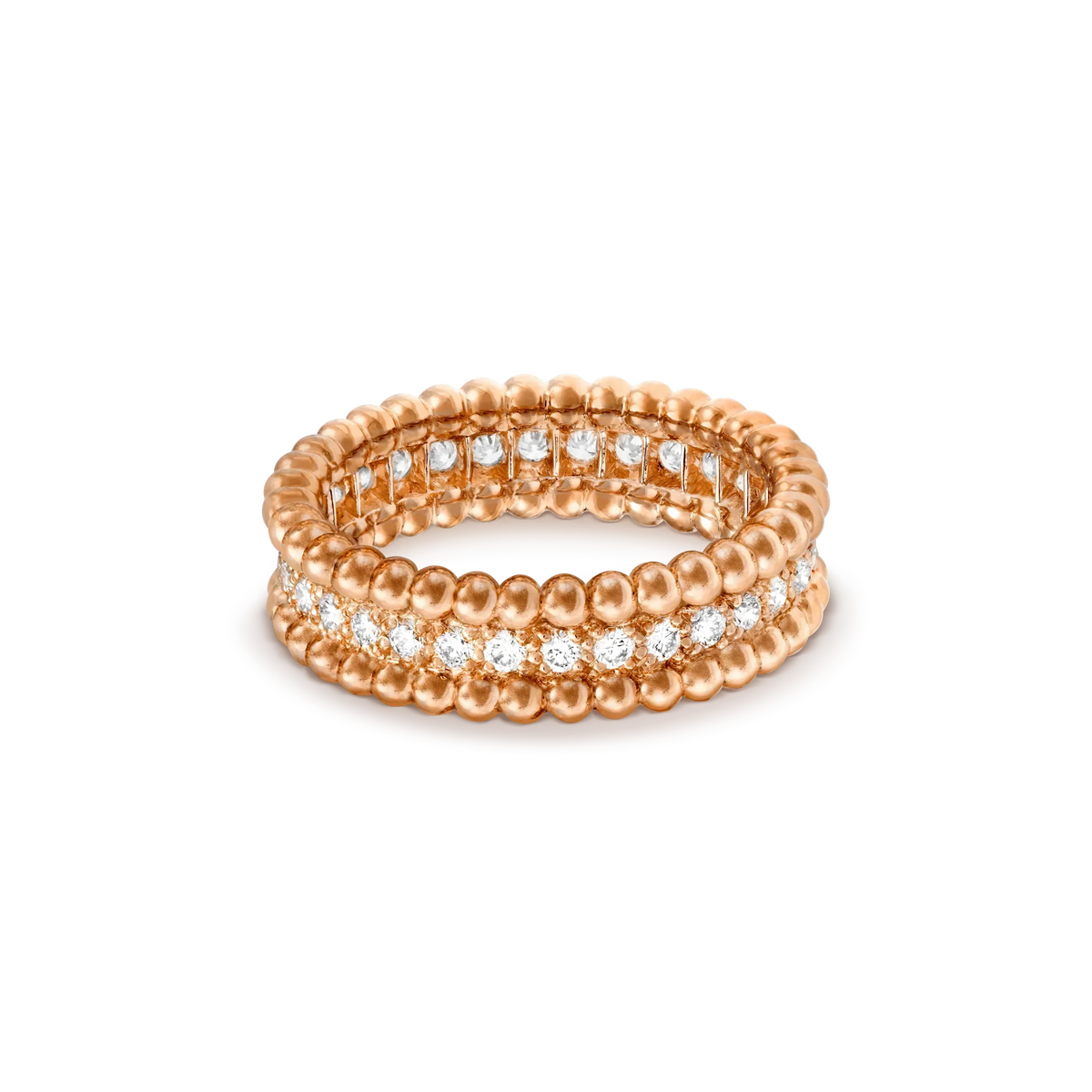 [Triumph Jewelry]PERLEE DIAMOND ROSE GOLD RING