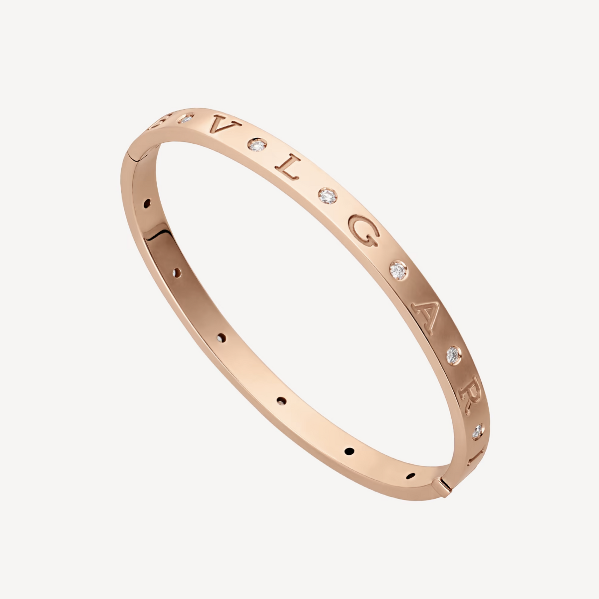 [Triumph Jewelry]ZERO 1 PINK GOLD 12 DIAMONDS BRACELET