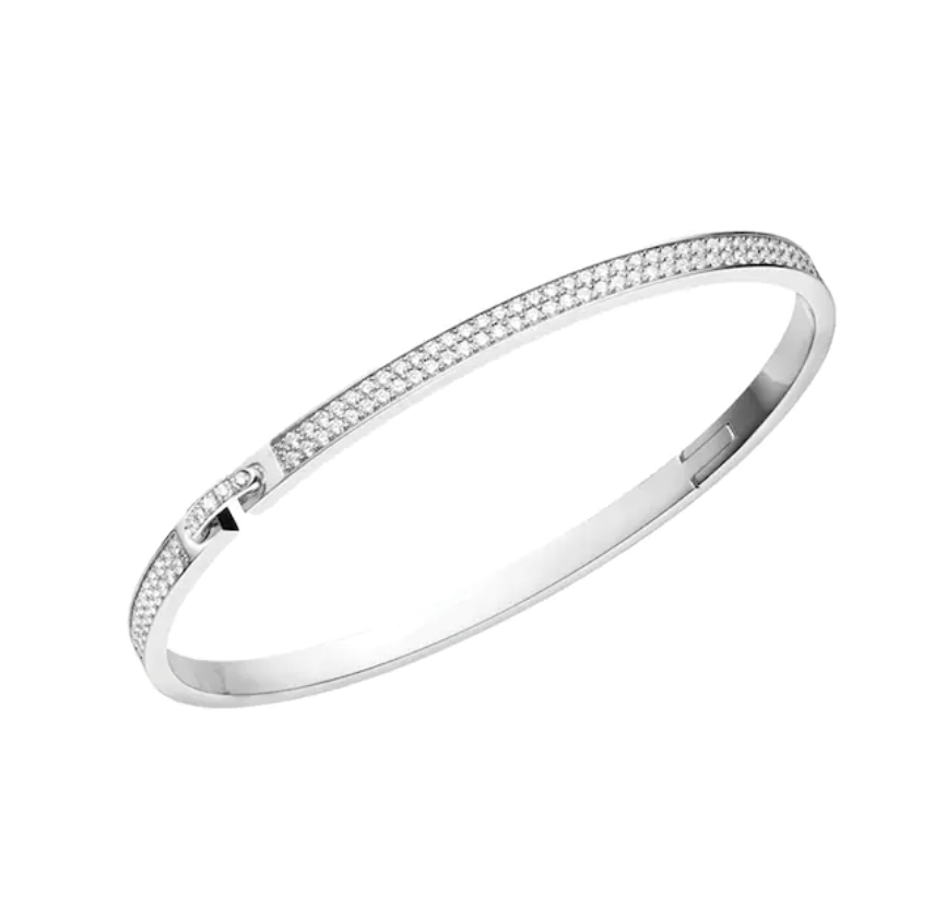 [Triumph Jewelry]LIENS VIDENCE DIAMOND PAVED BRACELET
