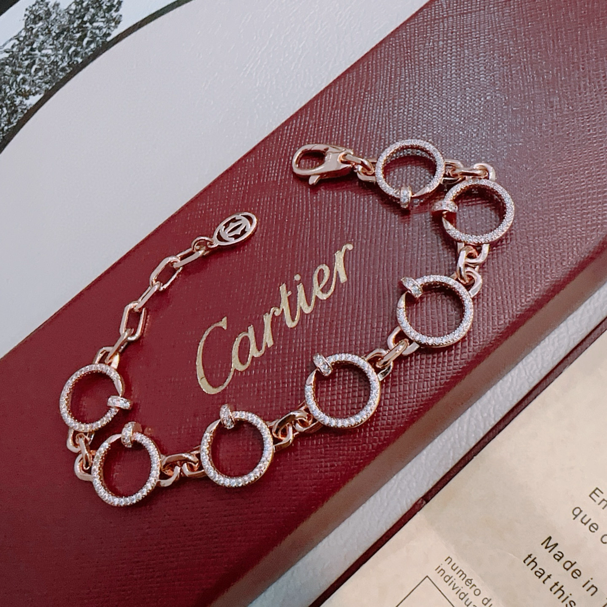 [Triumph Jewelry Jewelry] LOVE&JUSTE BRACELET DIAMONDS