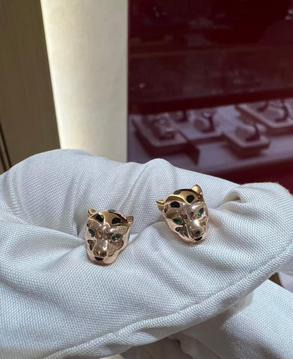 [Triumph Jewelry]CHRRTAH-PRINT STUD EARRINGS, THREE COLORS