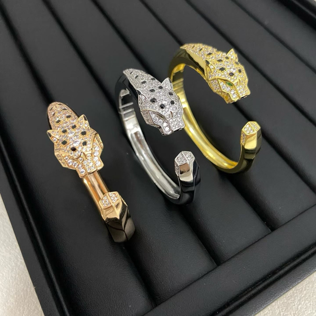[Triumph Jewelry]DIAMOND MACHINE LEOPARD BRACELET