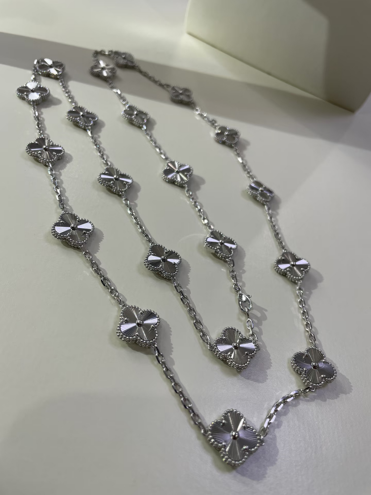 [Triumph Jewelry]CLOVER 20 MOTIFS SILVER LASER
