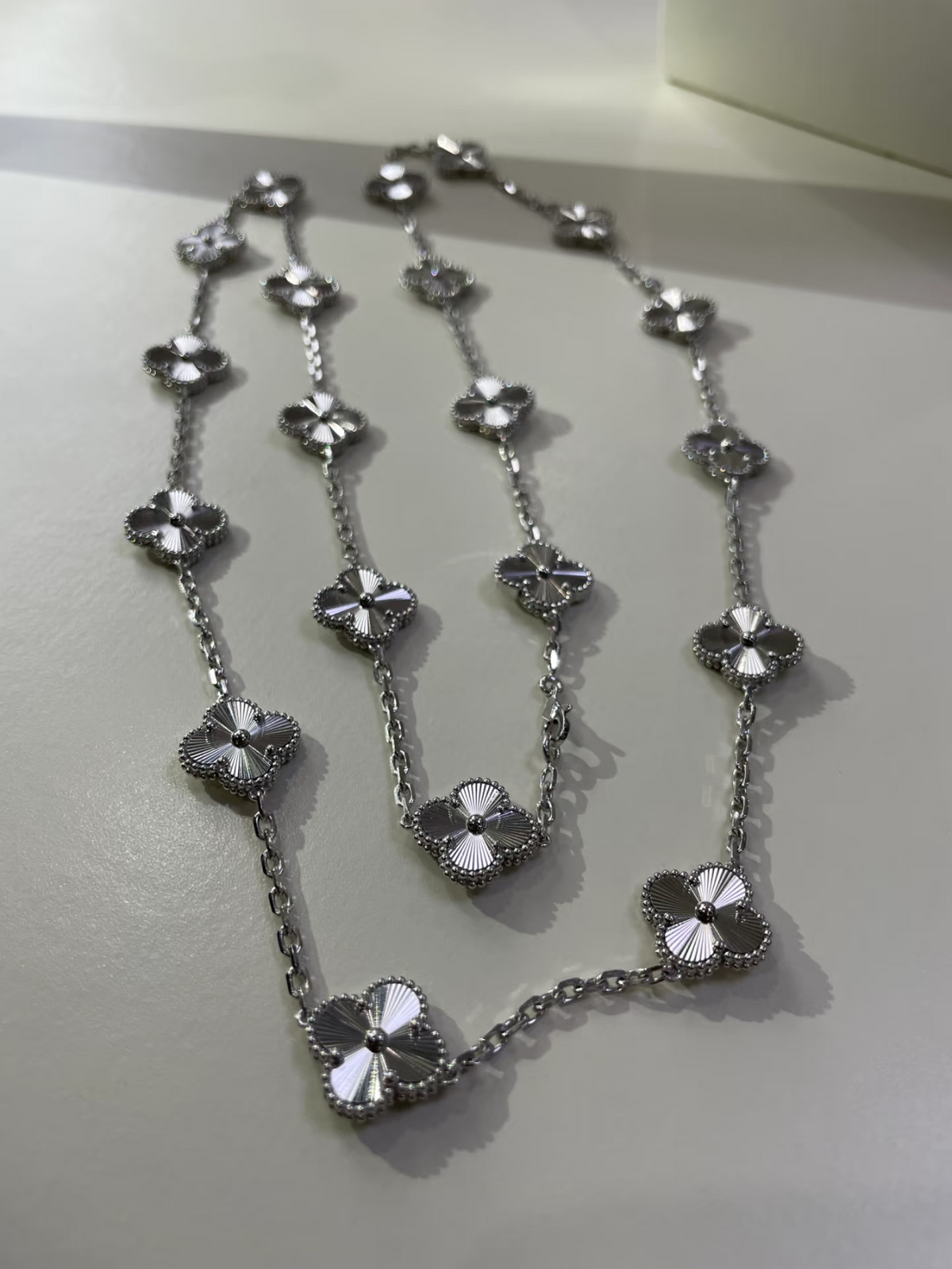 [Triumph Jewelry]CLOVER 20 MOTIFS SILVER LASER