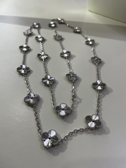 [Triumph Jewelry]CLOVER 20 MOTIFS SILVER LASER