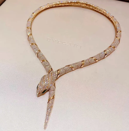 [Triumph Jewelry]HAUTE COUTURE GOLD SERPENTI NECKLACE
