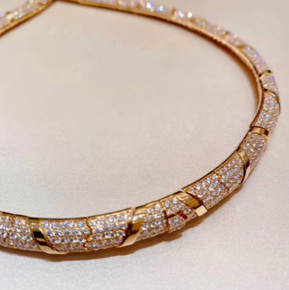 [Triumph Jewelry]HAUTE COUTURE GOLD SERPENTI NECKLACE