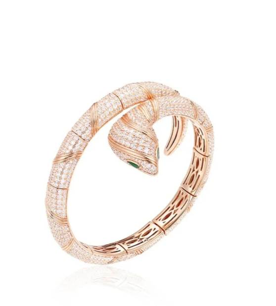 [Triumph Jewelry]HAUTE COUTURE GOLD SERPENTI BRACELET
