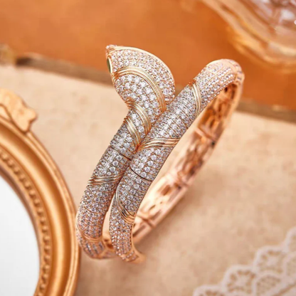 [Triumph Jewelry]HAUTE COUTURE GOLD SERPENTI BRACELET