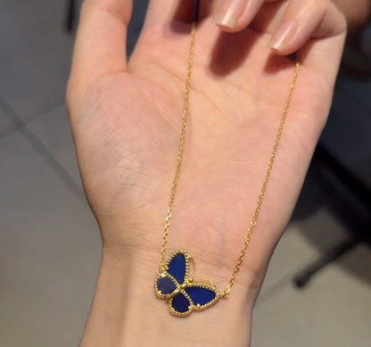 [Triumph Jewelry]2026 NEW BUTTERFLY BLUE   NECKLACE