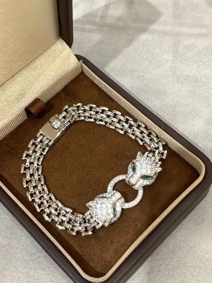 [Triumph Jewelry] DOUBLE PANTHER BRACELET
