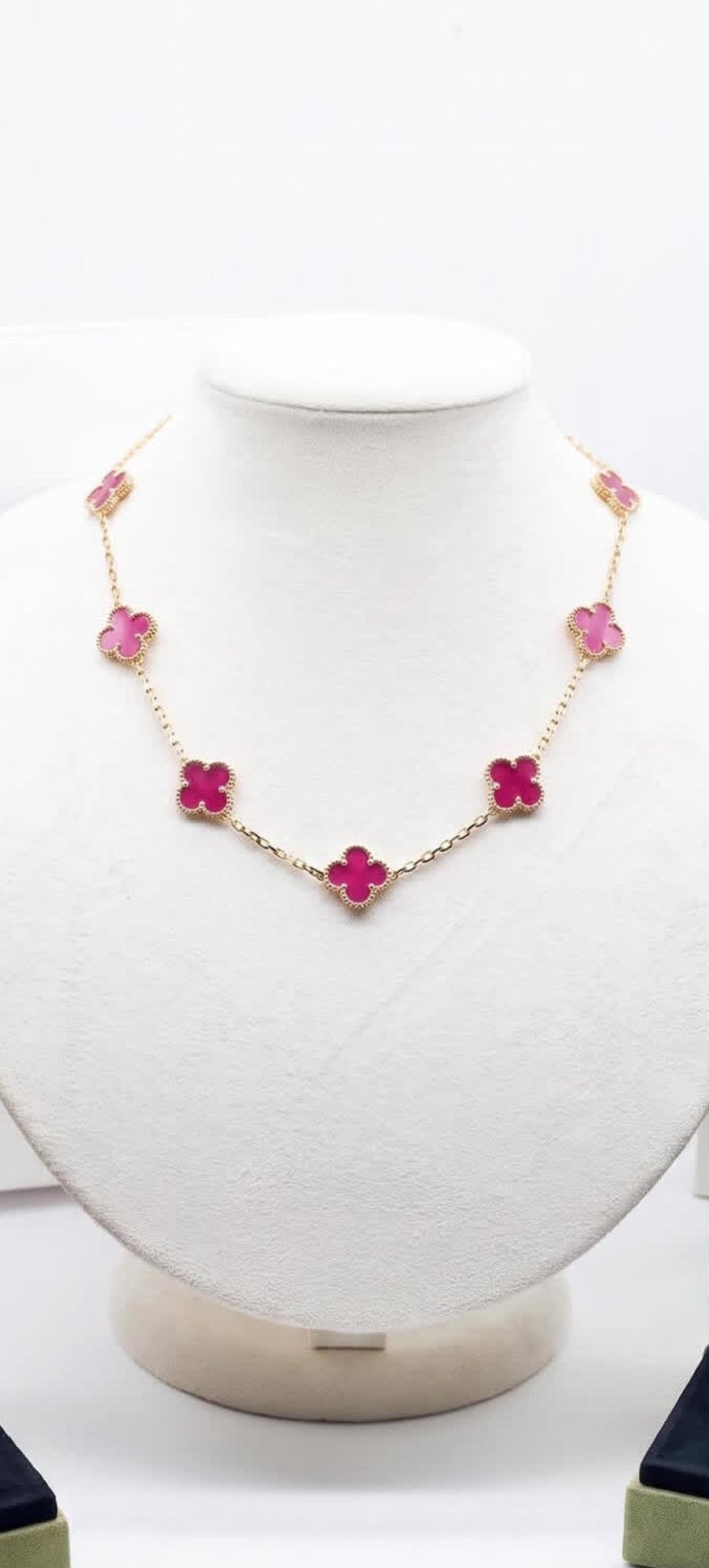 [Triumph Jewelry] 26 NEW PINK BUBBLE ENAMEL SET