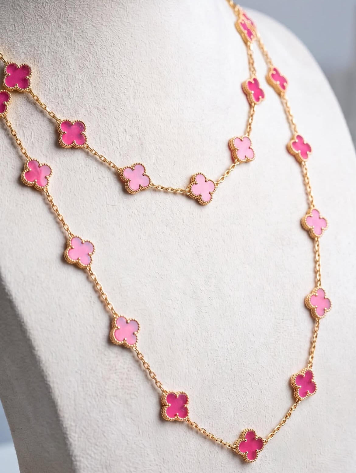 [Triumph Jewelry] 26 NEW PINK BUBBLE ENAMEL SET