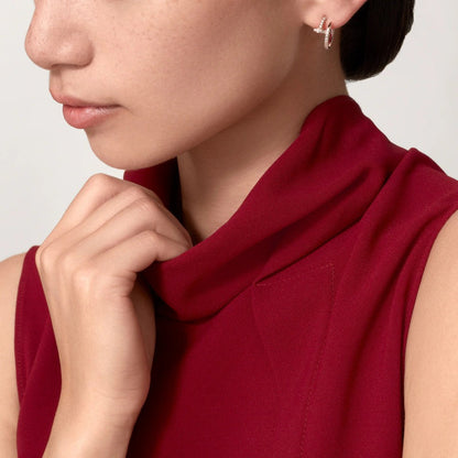 [Triumph Jewelry]JUSTE FULL DIAMOND SMALL EARRINGS