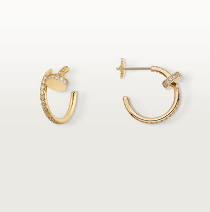 [Triumph Jewelry]JUSTE FULL DIAMOND SMALL EARRINGS