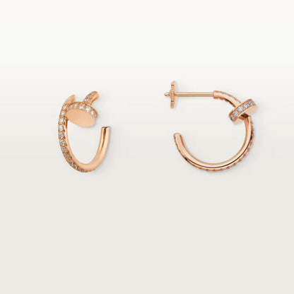 [Triumph Jewelry]JUSTE FULL DIAMOND SMALL EARRINGS