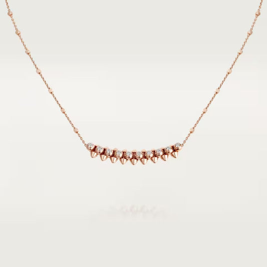 [Triumph Jewelry]CLASH  MEDIUM DIAMOND NECKLACE