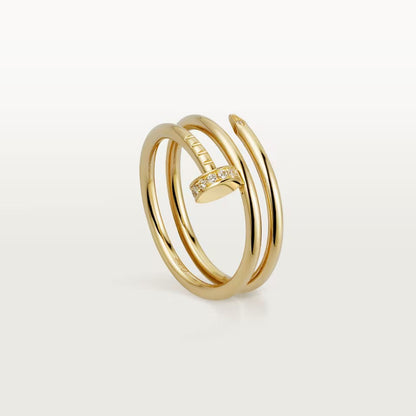 [Triumph Jewelry]JUSTE RING 4.8MM HALF DIAMOND