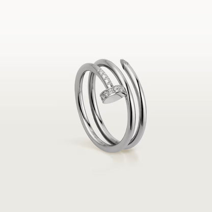 [Triumph Jewelry]JUSTE RING 4.8MM HALF DIAMOND