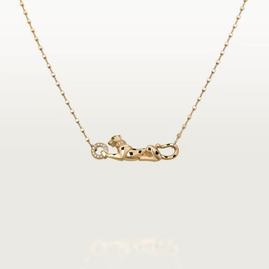 [Triumph Jewelry]PANTHERE FULL DIAMOND NECKLACE