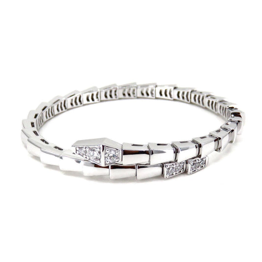 [Triumph Jewelry]SERPENTI BRACELET DIAMONDS SILVER