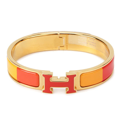[Triumph Jewelry]H BRACELET ORANGE RAINBOW CERAMIC