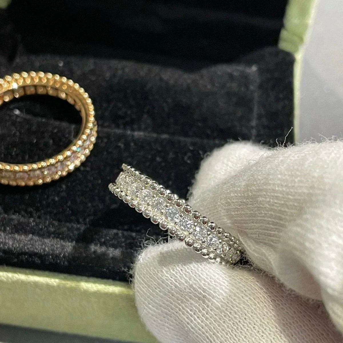 [Triumph Jewelry]PERLEE DIAMOND ROSE GOLD RING