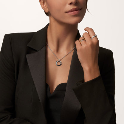 [Triumph Jewelry]TRINITY CERAMIC NECKLACE