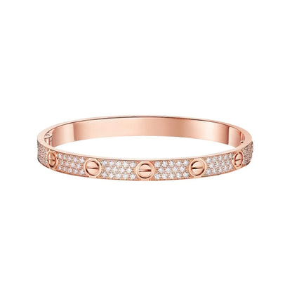 [Triumph Jewelry]LOVE BRACELET 6.1MM DIAMOND-PAVED