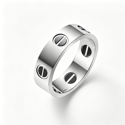 [Triumph Jewelry]LOVE RING 5.5MM NO DIAMONDS  CERAMIC