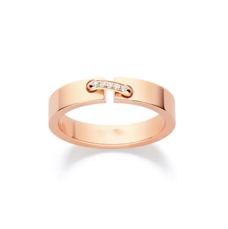 [Triumph Jewelry]ALLIANCE LIENS VIDENCE DIAMOND 4MM RING