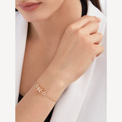 [Triumph Jewelry]ZERO 1 SOFT PINK GOLD BRACELET