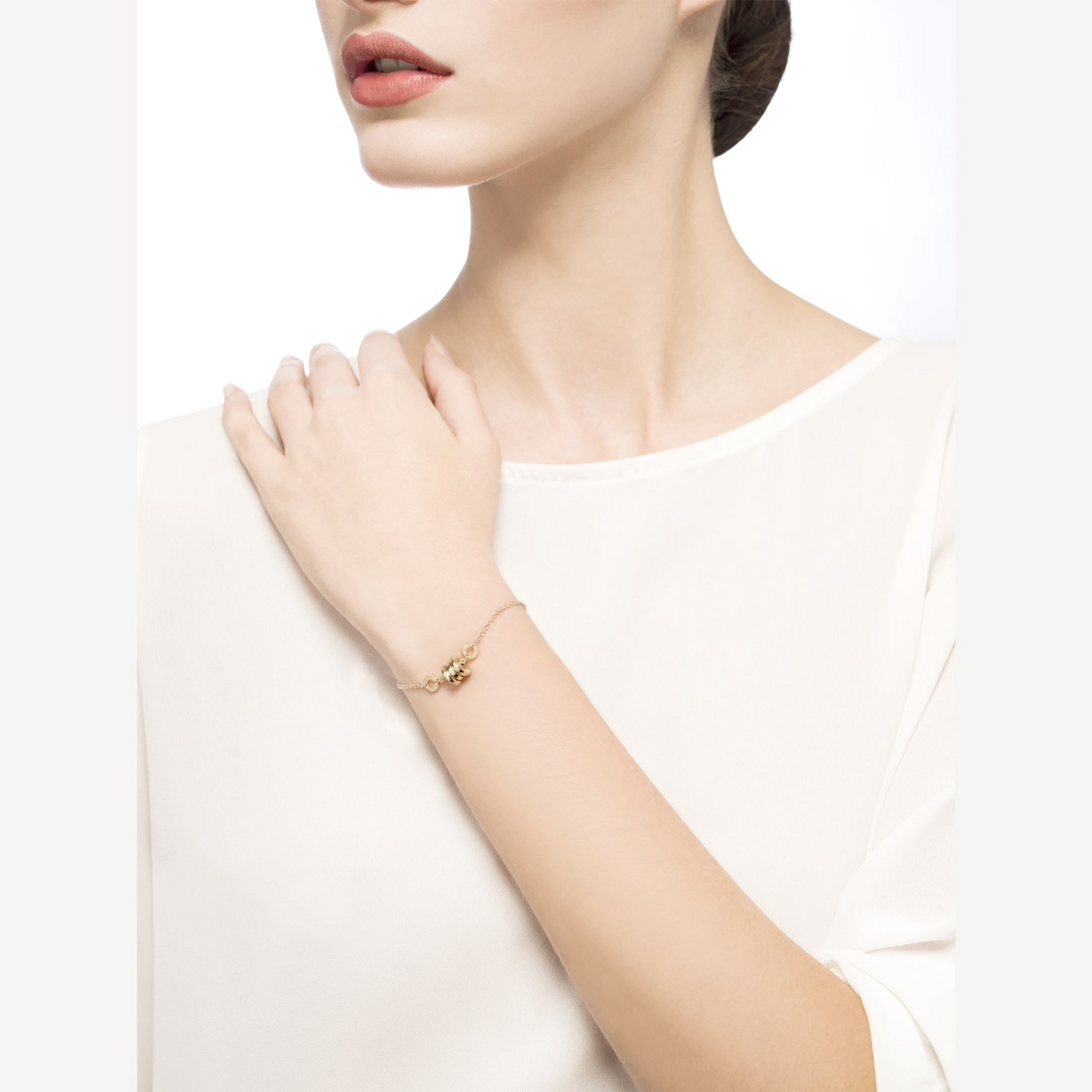[Triumph Jewelry]ZERO 1 SOFT GOLD BRACELET