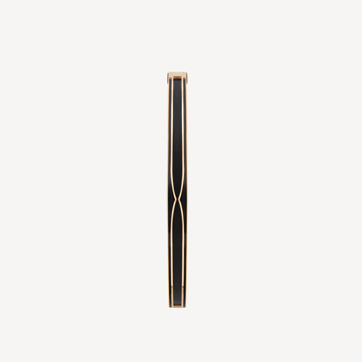 [Triumph Jewelry]ZERO 1 PINK GOLD WITH MATTE BLACK CERAMIC BRACELET