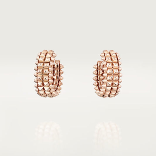 [Triumph Jewelry]CLASH 9.2MM DOUBLE ROW EARRINGS