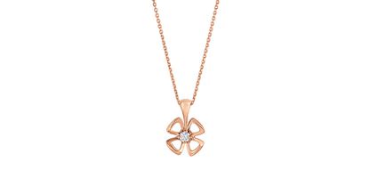 [Triumph Jewelry]FIOREVER NECKLACE DIAMOND CENTER