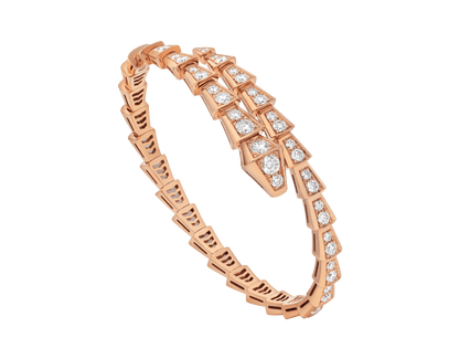 [Triumph Jewelry]SERPENTI BRACELET 6.8MM PINK GOLD DIAMOND