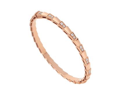[Triumph Jewelry]SERPENTI SMALL BRACELET PINK GOLD DIAMOND